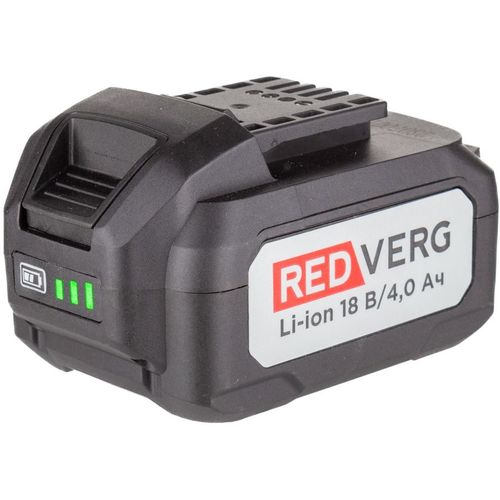 Батарея аккумуляторная REDVERG 730021, 18В, 4Ач, Li-Ion