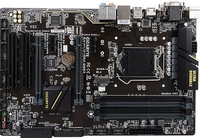 Gigabyte GA H170 HD3 DDR3 LGA 1151 Intel H170 ATX Ret 326829