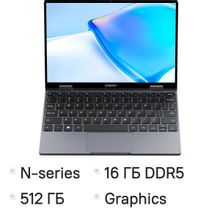 Изображение товара Ноутбук CHUWI MiniBook X 10.51" трансформер, IPS, Intel N150, 16ГБ LPDDR5, 512ГБ SSD