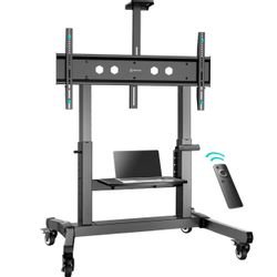 Изображение товара Стойка для телевизора ONKRON TS1991 eLift, 50-100", напольный, наклон,  черный [ts1991e-b]