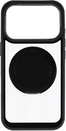 Чехол (клип-кейс) ZIBELINO Ring Stand 360, для Apple iPhone 17 Pro, черный [zrs-apl-17-pro-360-blk]