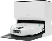 Робот-пылесос HOBOT Legee D8+ станция самоочистки Lulu, белый/бирюзовый ...