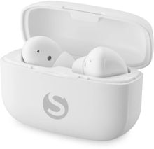 Наушники SunWind SW-WH203, Bluetooth, внутриканальные, белый [sw-wh203w ...