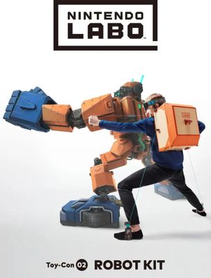 Nintendo labo shop robot kit
