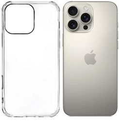Чехол (клип-кейс) PERO CC02, для Apple iPhone 16 Pro Max, противоударный, прозрачный