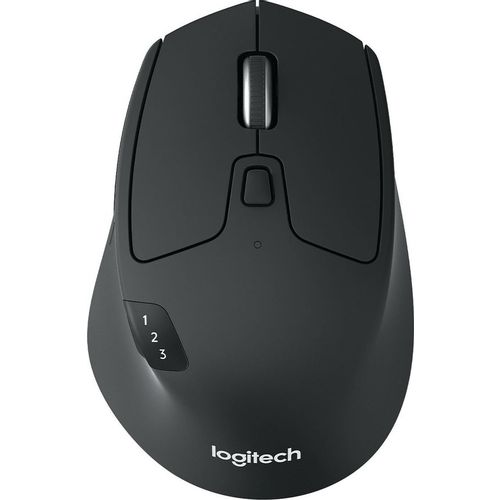 Мышь беспроводная Logitech M720 Triathlon, Bluetooth/Радио, оптическая, USB, 1000dpi, черный [910-004791]