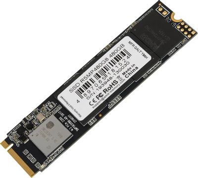 SSD накопитель AMD Radeon R5MP480G8 480ГБ, M.2 2280, PCIe 3.0 x4,  NVMe,  M.2