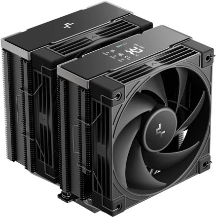 Устройство охлаждения (кулер) DeepCool AK620 G2 Digital NYX,  LCD, 4-pin,  120мм,  черный,  retail [r-ak620g2-bknnmn-gjd-1]