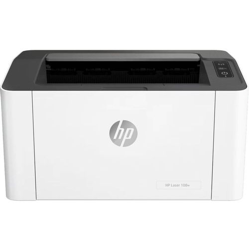 Принтер лазерный HP Laser M108w (4ZB80A) A4 WiFi белый — фото 1