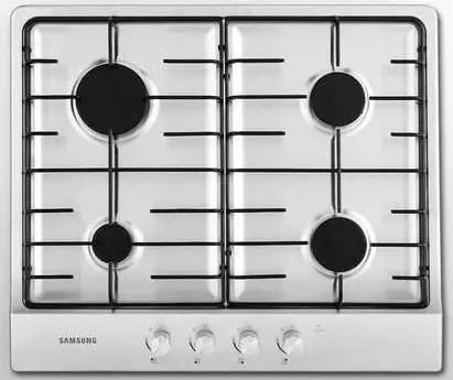 Газовая варочная панель Samsung GN642FFXD, независимая, серебристый