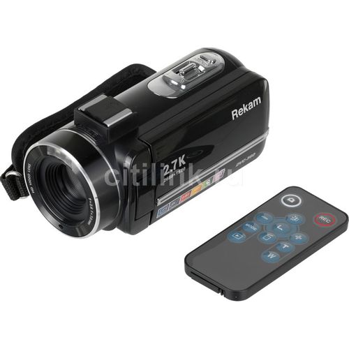 Видеокамера Rekam DVC-560, черный, Flash