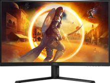 Изображение товара 31.5" Монитор AOC Gaming CQ32G4VE, 2560x1440, VA, 180Гц, 2хHDMI, 1хDP, изогнутый, черный и черный/серый