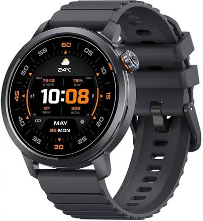 Смарт-часы KOSPET ORB 46мм, 1.43", черный/серый