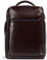 Рюкзак Piquadro Blue Square CA6593B2/MO красное дерево натуральная кожа