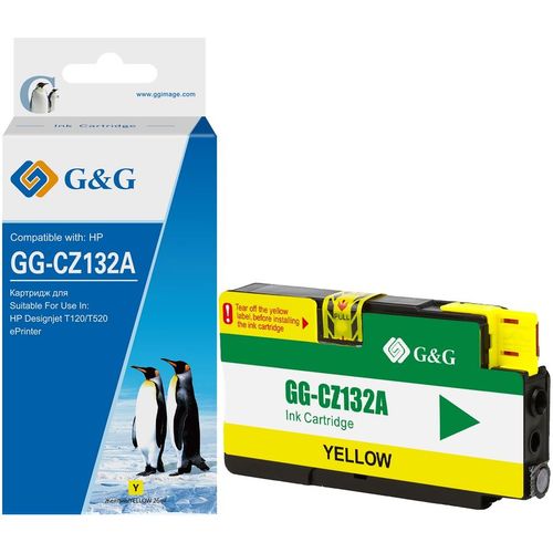 Картридж G&G GG-CZ132A, желтый / GG-CZ132A