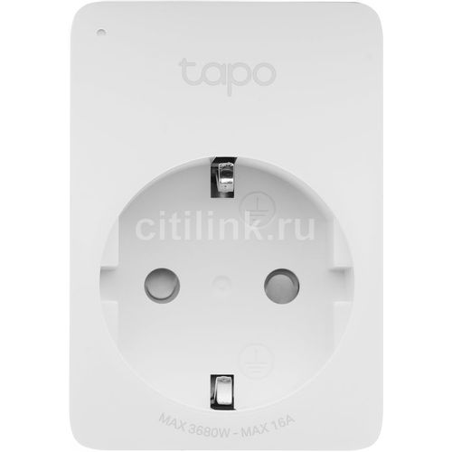 Умная розетка TP-LINK TAPO P110, EU VDE, Wi-Fi, белый