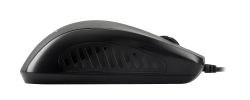 Мышь проводная Acer OMW136, USB, черный