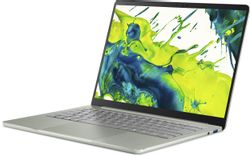 Ноутбук Acer Swift Air 14 SFA14-I31-50WC, 14", IPS, Intel Core 5 320, 6-ядерный, 12ГБ LPDDR5, 512ГБ SSD, Intel Graphics, зеленый