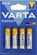 Изображение товара AAA Батарейка VARTA Energy LR03 BL4 Alkaline,  4 шт.