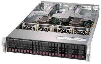 Платформа Supermicro SYS-2029U-E1CR4-FT019, 2U [pio-2029u-e1cr4-ft019]