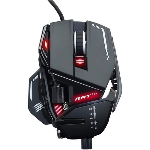 Мышь проводная Mad Catz R.A.T.8+ [MR05DCINBL000-0] черный