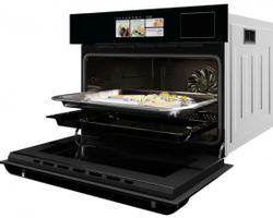 Духовой шкаф электрический HIBERG S-VM 5615 B i-Smart,  47л,  черный