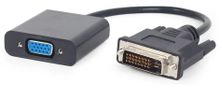Изображение товара Переходник DVI NingBo DVI-D (m) -  VGA (f),  GOLD ,  0.23м