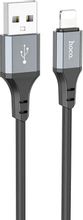 Изображение товара Кабель Hoco X92 Honest IP Lightning USB 3м 2.4A черный для Apple