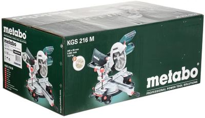Торцовочная пила METABO KGS 216 M Set, 1500Вт, 216мм [690827000 ...