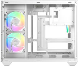 Корпус mATX ID-COOLING View 500 ARGB,  белый