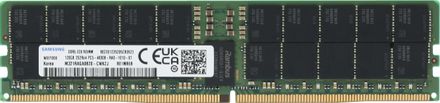 Память DDR5 Samsung M321RAGA0B20-CWK 128ГБ RDIMM, ECC, registered, PC5-38400, CL40, 4800МГц