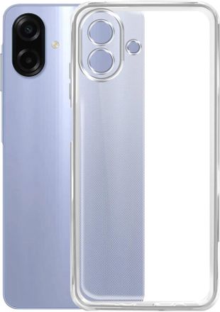Чехол (клип-кейс) BORASCO Silicone Case, для Samsung Galaxy A07, прозрачный [75612]