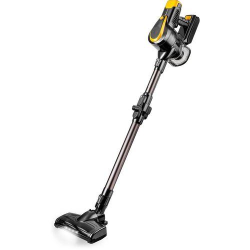 Вертикальный пылесос (handstick) BRAYER BR4273, 350Вт, серый/желтый