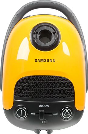 Пылесос Samsung VC20F30WE, 2000Вт, оранжевый [vc20f30wnel/ev]