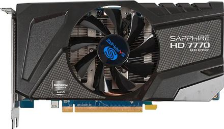 Sapphire AMD  Radeon HD 7770 1ГБ GDDR5, OC,  Ret [11201-xx-20g]
