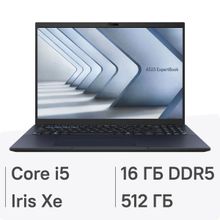 Изображение товара Ноутбук ASUS Expertbook B3 16 IPS Core i5 16ГБ SSD без ОС черный