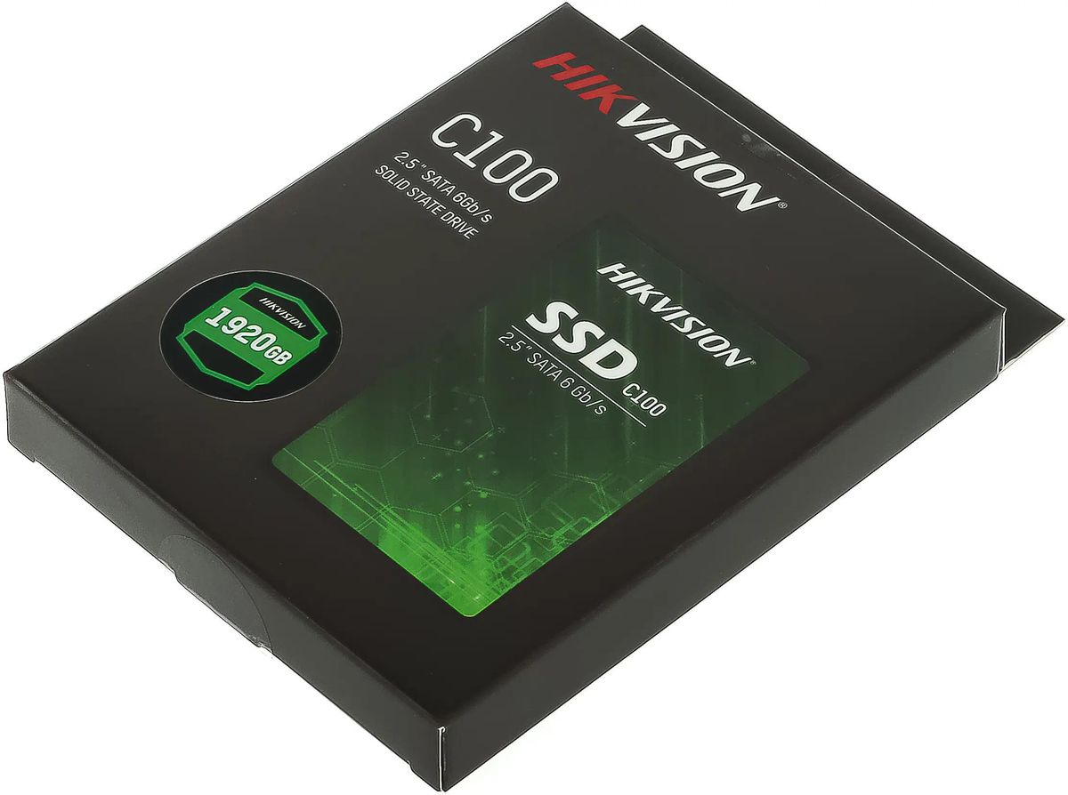 SSD накопитель Hikvision HS-SSD-C100/1920G Hiksemi 1.92ТБ, 2.5