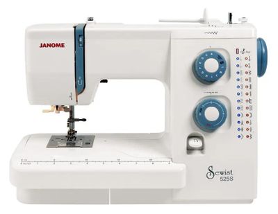 Швейная машина Janome 525 S, белый – купить в Ситилинк | 360791