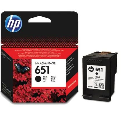 Картридж HP 651, черный / C2P10AE