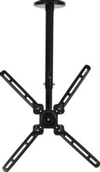 Кронштейн для телевизора Cactus CS-CP07, 23-55", потолочный, поворот и наклон, черный