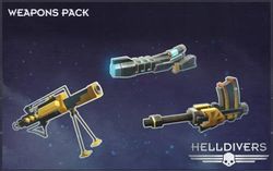 Дополнение к игре PlayStation Helldivers Weapons Pack, для ПК, регион: Россия,СНГ