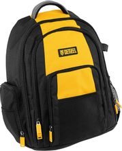 Изображение товара Рюкзак для инструментов DENZEL 90296 черный с желтыми вставками
