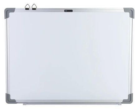 Доска магнитно-маркерная Deli EV450 белый 60x45см