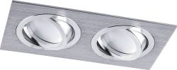 Светильник FERON 32642, 2 х 50 Вт, хром