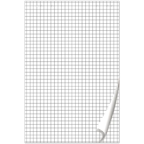 Блок бумаги BRAUBERG 128645 для флипчартов 67.5х98см клетка 20л (упак.:1шт)