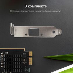Сетевая карта 2.5G Ethernet Digma DPE12G5-TX