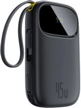 Изображение товара Внешний аккумулятор (Power Bank) BASEUS EnerFill FC31,  10000мAч,  черный [p10082102123-00]