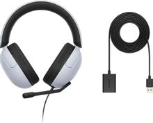 Наушники Sony INZONE H3, USB, белый/черный