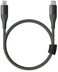 Кабель SOLOVE DW5, Lightning (m) - USB Type-C (m), 1м, зеленый