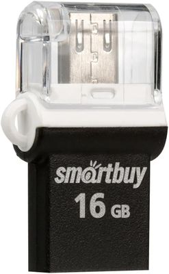 Флешка USB SMARTBUY Poko 16ГБ, USB2.0, черный [sb16gbpo-k] – купить в ...
